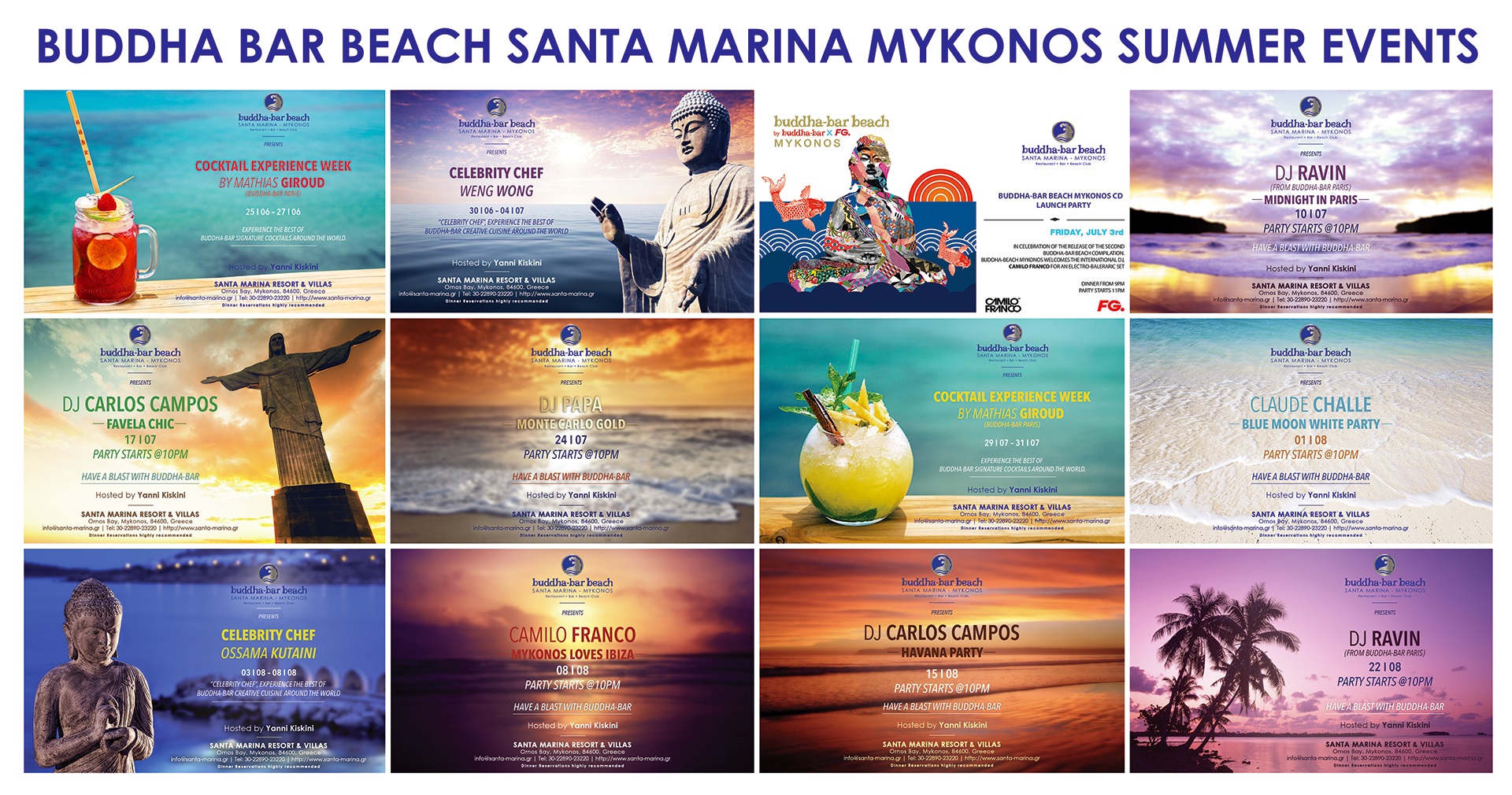 Buddha Bar, Mykonos Summer Events 2015! Buddha Bar, Mykonos Summer Events 2015!