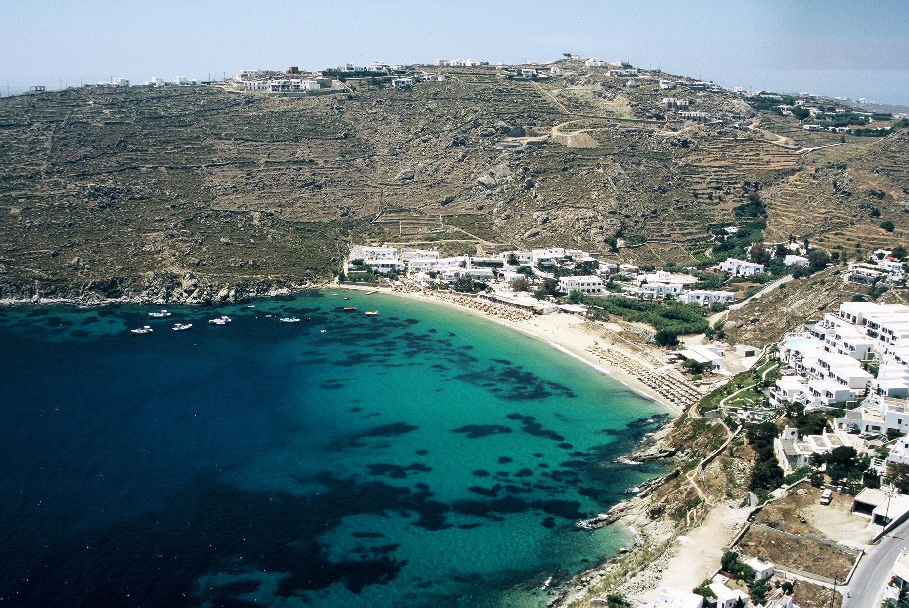 Psarou Beach Psarou Beach