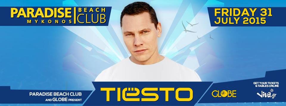 Tiesto at Paradise Beach Club, Mykonos… Can’t afford to miss this one! Tiesto at Paradise Beach Club, Mykonos… Can’t afford to miss this one!